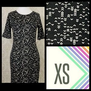 LulaRoe Julia Pencil Dress XS